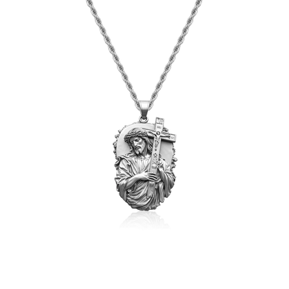 Sacred Grace Jesus Pendant