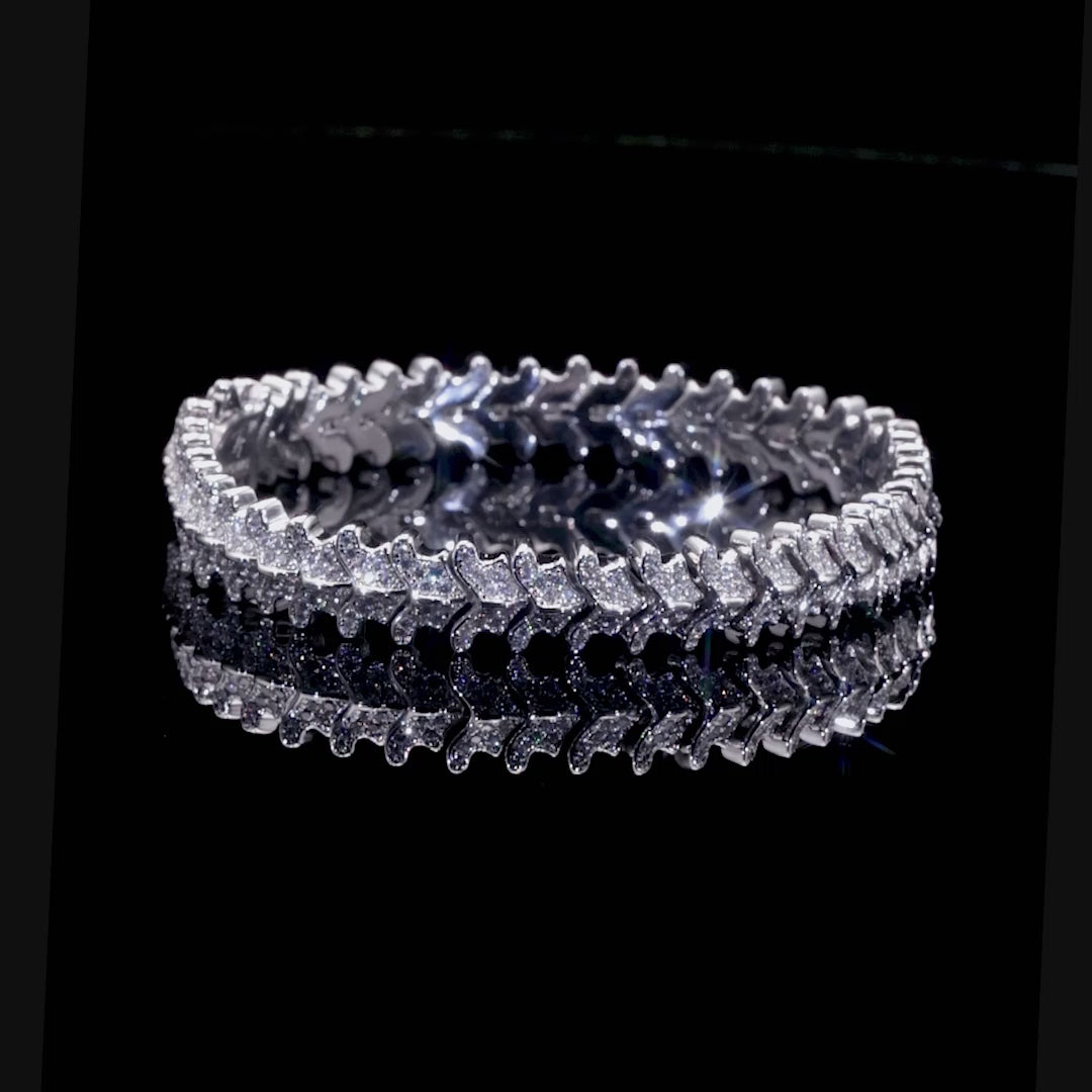 Iced Spine Bracelet - 12mm