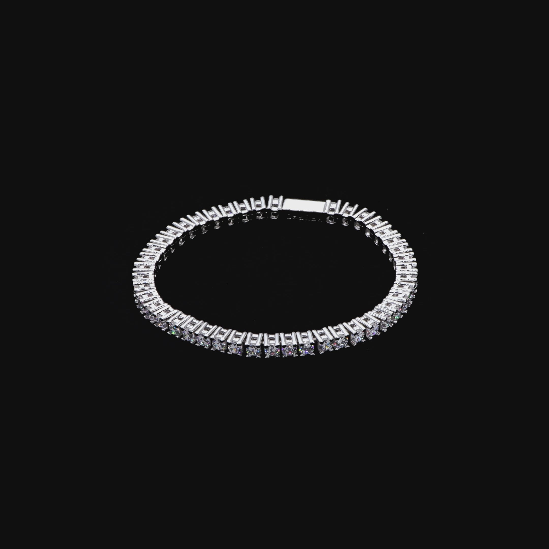 Iced Tennis Bracelet - 3mm