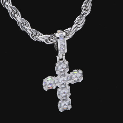 Cluster Cross Pendant