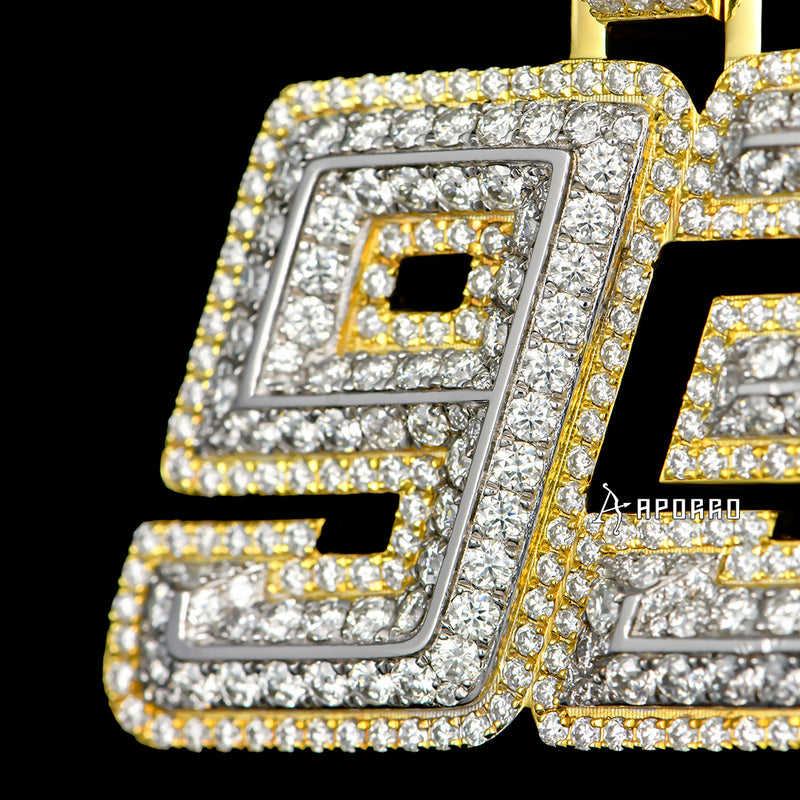 APORRO Premium Numbers Necklace Custom Design Deposit - APORRO