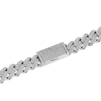 Custom Round Cut Cuban Link Chain