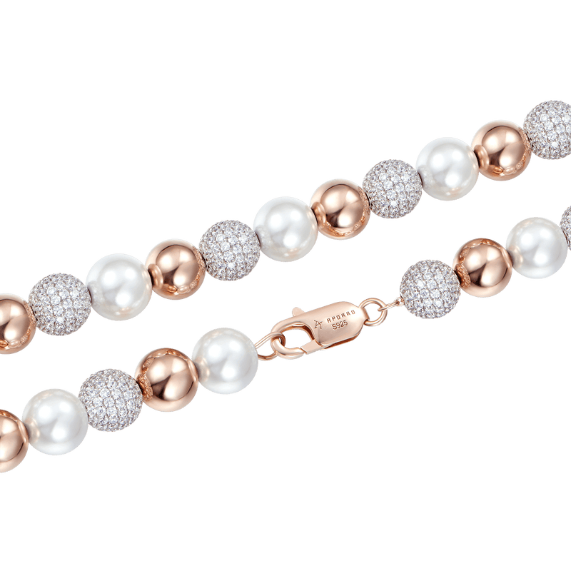 TROVE Pearl and Bead Choker Chain - APORRO