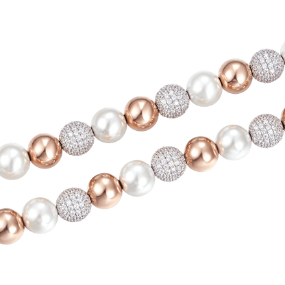 Women's TROVE Pearl and Bead Chain - 22"