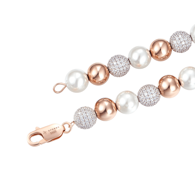 TROVE Pearl and Bead Choker Chain - APORRO