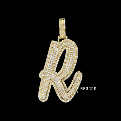 APORRO Premium Initial Name Necklace Custom Design Deposit