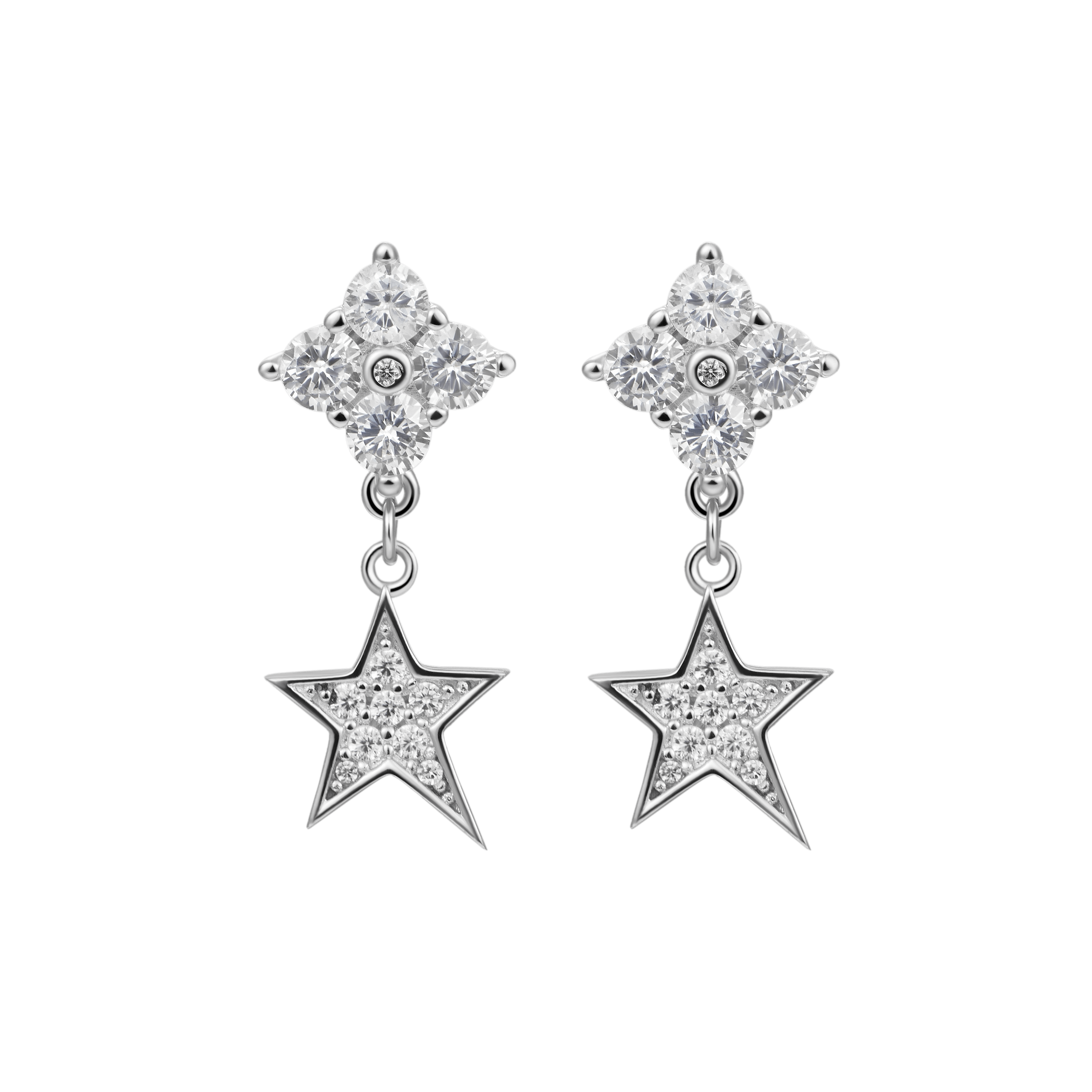 Star Drop Earring