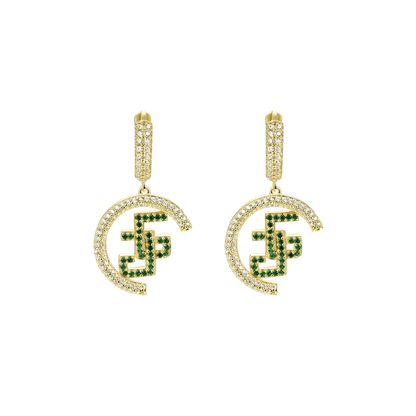 APORRO X GG Double G Dangly Earrings - Pair