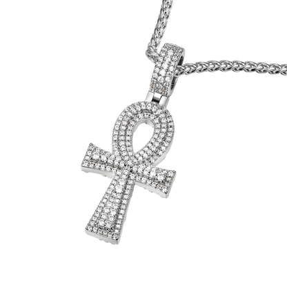 Iced Ankh Pendant (Last 1 Piece)