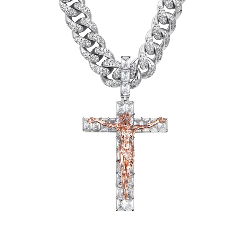 Crucifixion of Jesus Pendant - Medium - APORRO