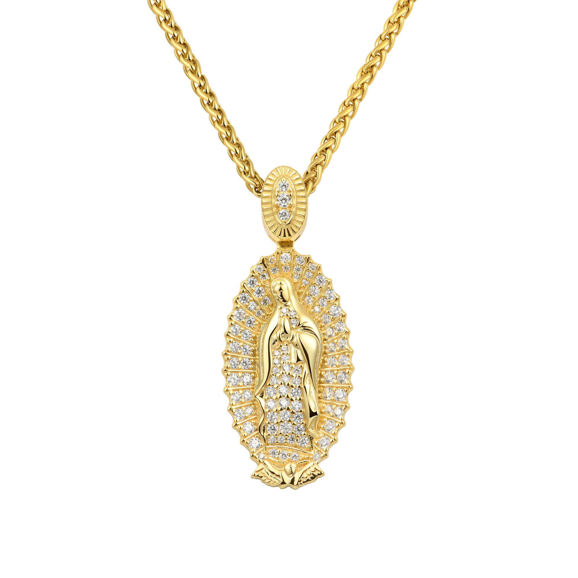 Women's Blessed Virgin Mary Pendant