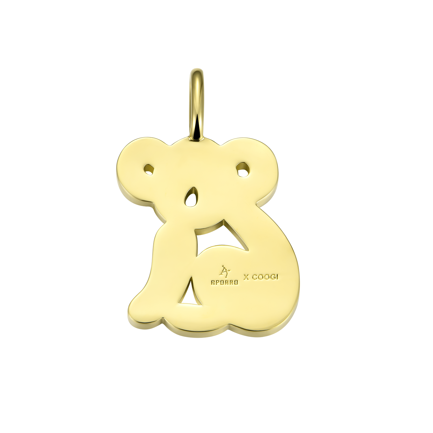 APORRO X COOGI Colored Koala Enamel Pendant