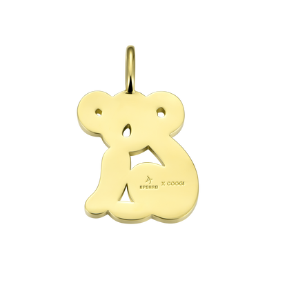 APORRO X COOGI Colored Koala Enamel Pendant