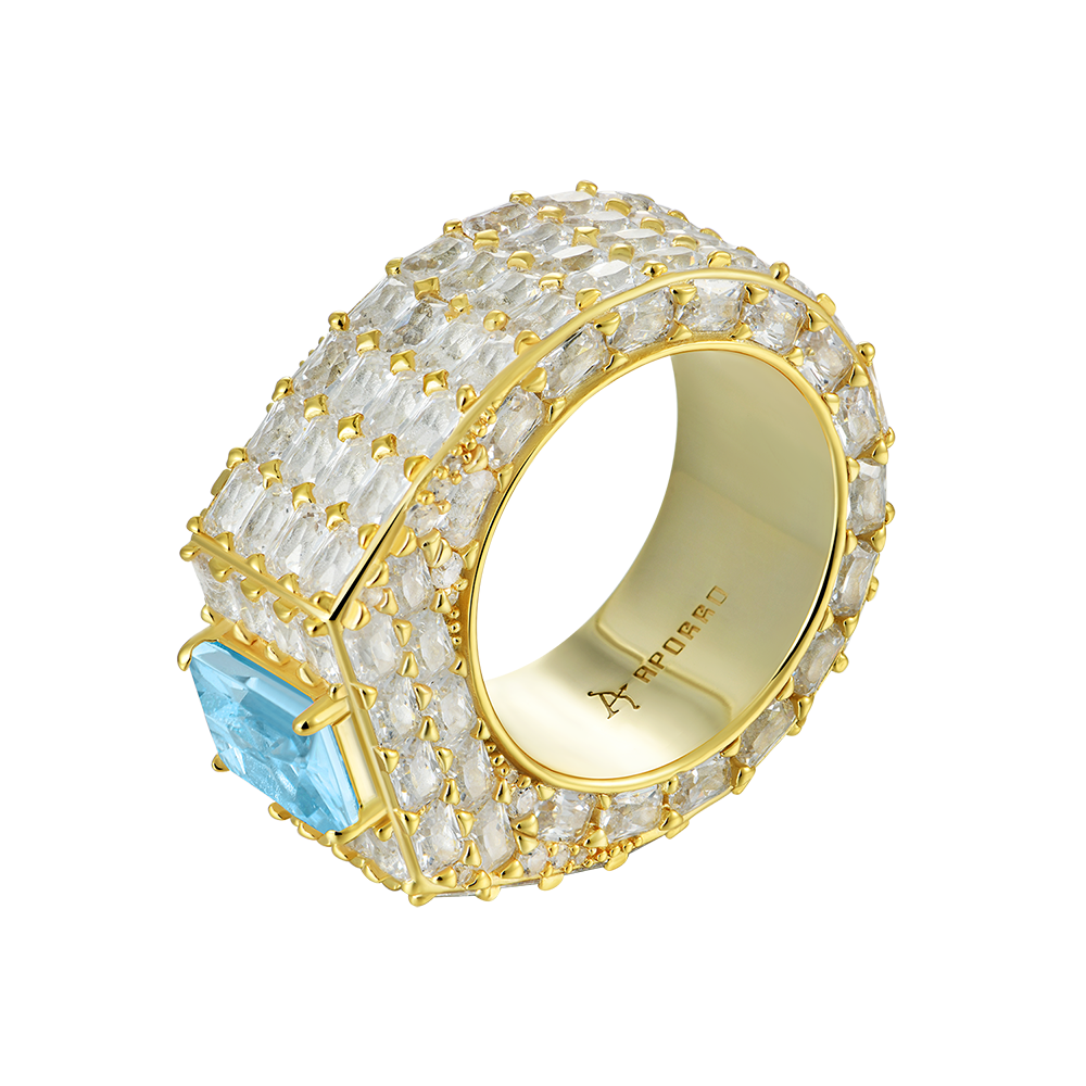 Custom Emerald Cut Eternity Band Ring