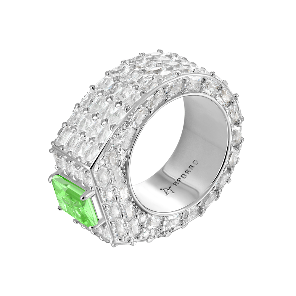 Custom Emerald Cut Eternity Band Ring