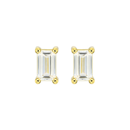 Custom Classic Moissanite Stud Earring