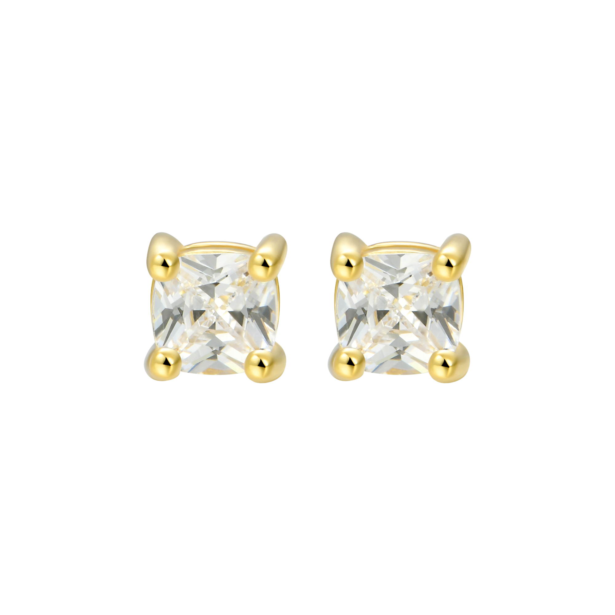 Custom Classic Moissanite Stud Earring