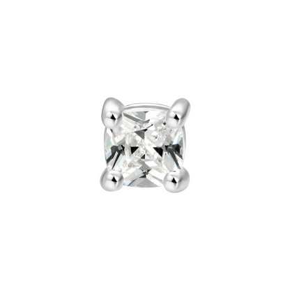 Custom Classic Moissanite Stud Earring