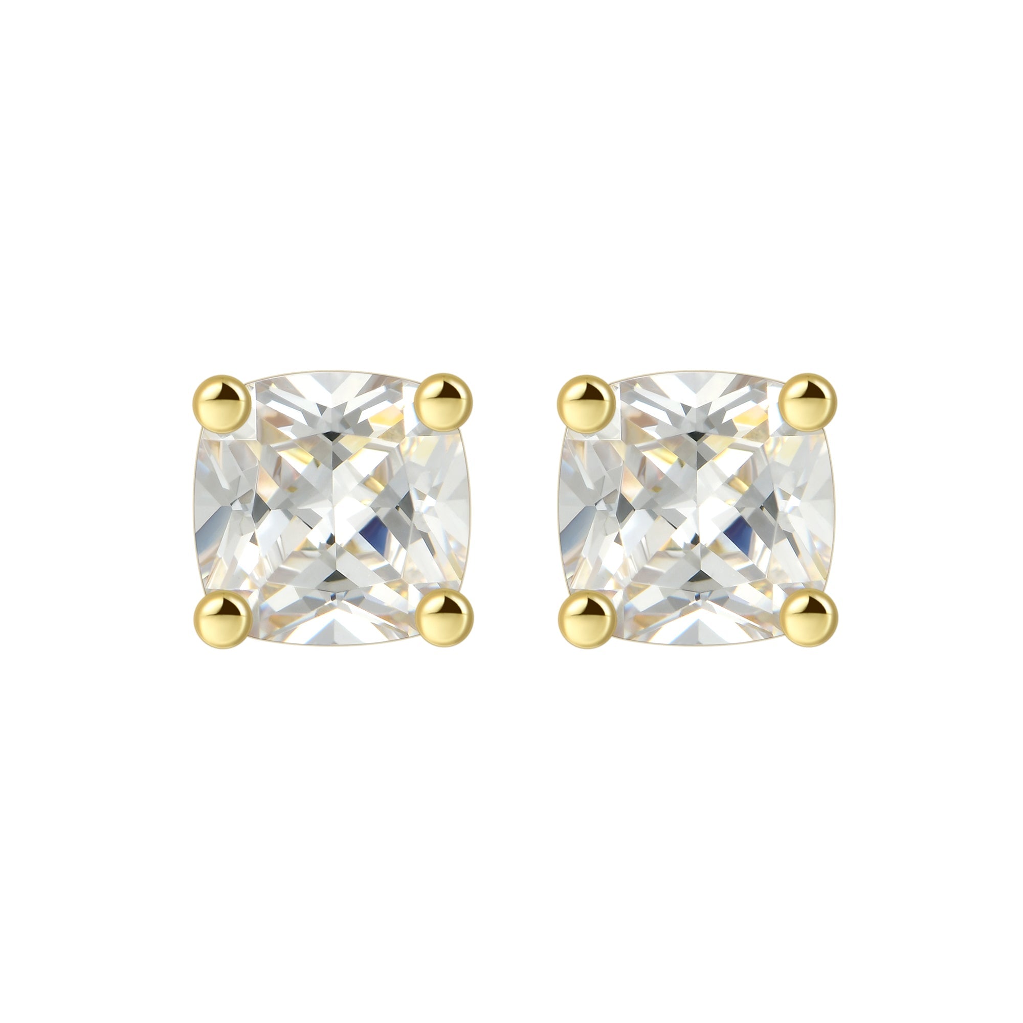 Custom Classic Moissanite Stud Earring