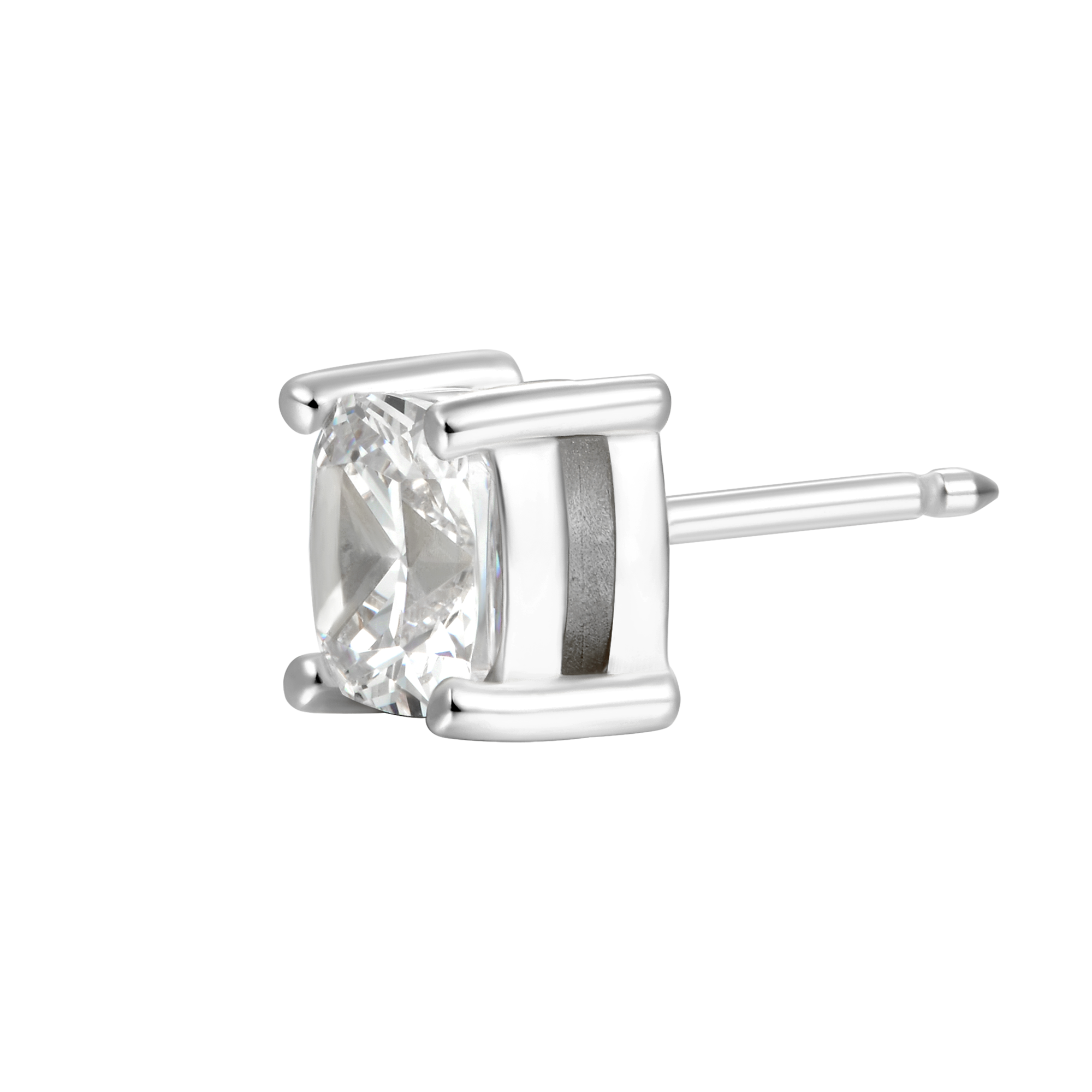 Custom Classic Moissanite Stud Earring