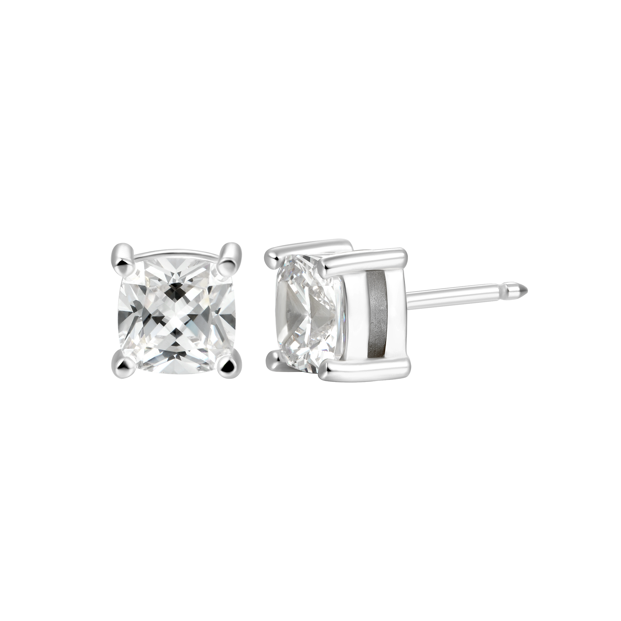 Custom Classic Moissanite Stud Earring