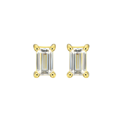 Custom Classic Moissanite Stud Earring