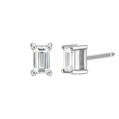 Custom Classic Moissanite Stud Earring