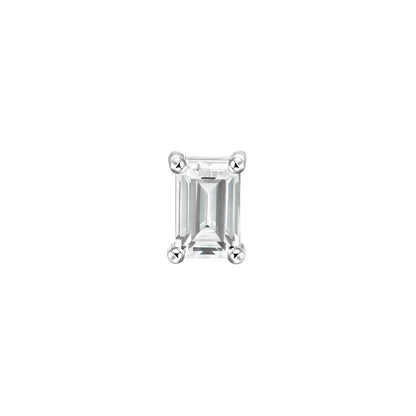 Custom Classic Moissanite Stud Earring