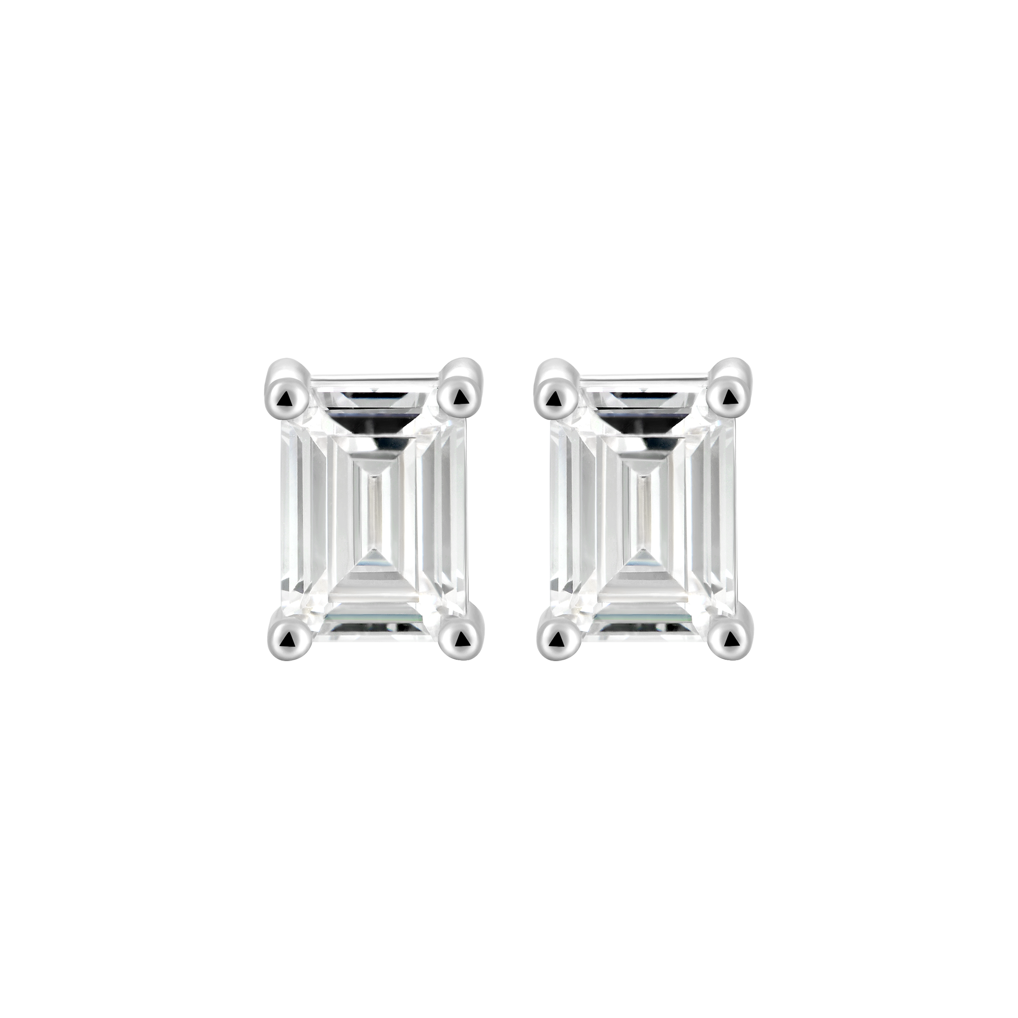 Custom Classic Moissanite Stud Earring