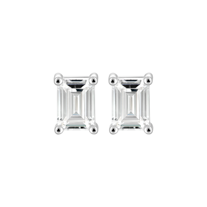 Custom Classic Moissanite Stud Earring