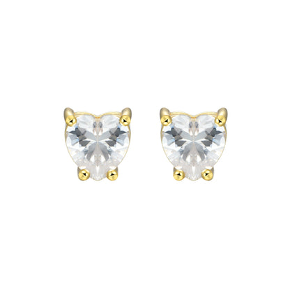 Custom Classic Moissanite Stud Earring