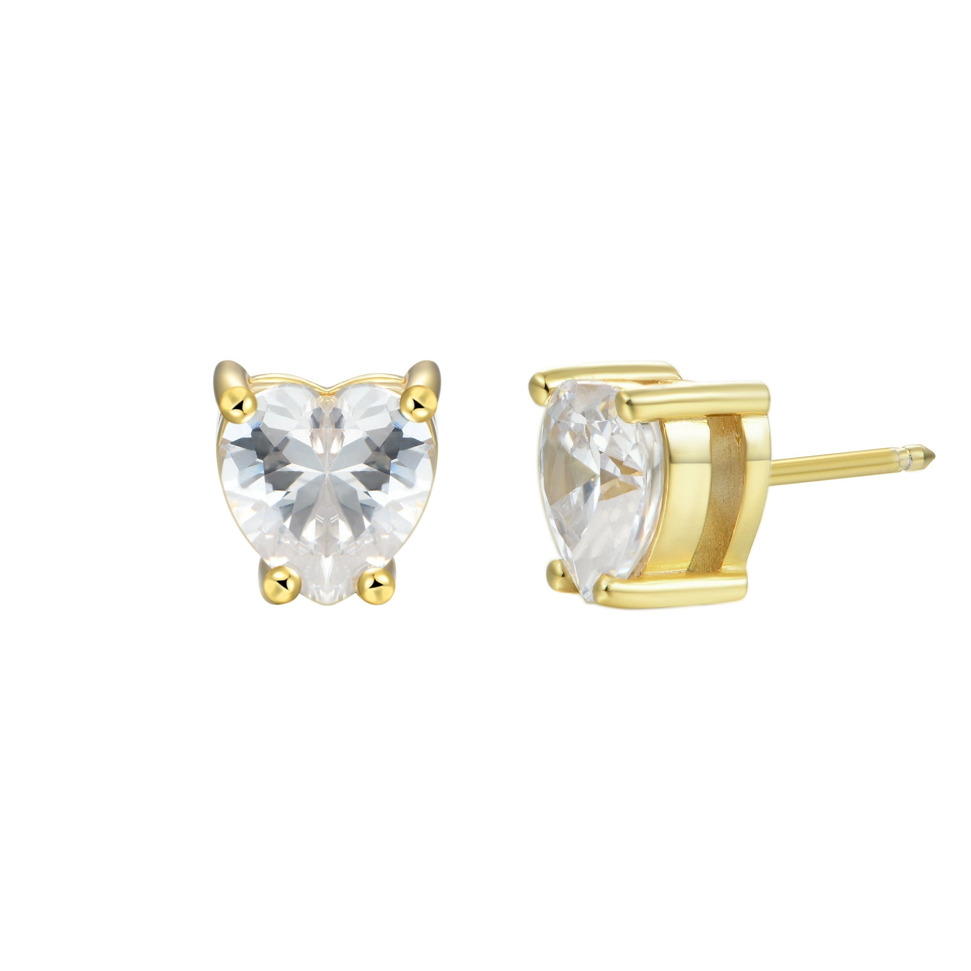 Custom Classic Moissanite Stud Earring