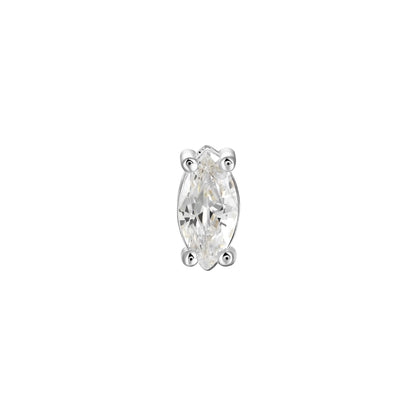 Custom Classic Moissanite Stud Earring