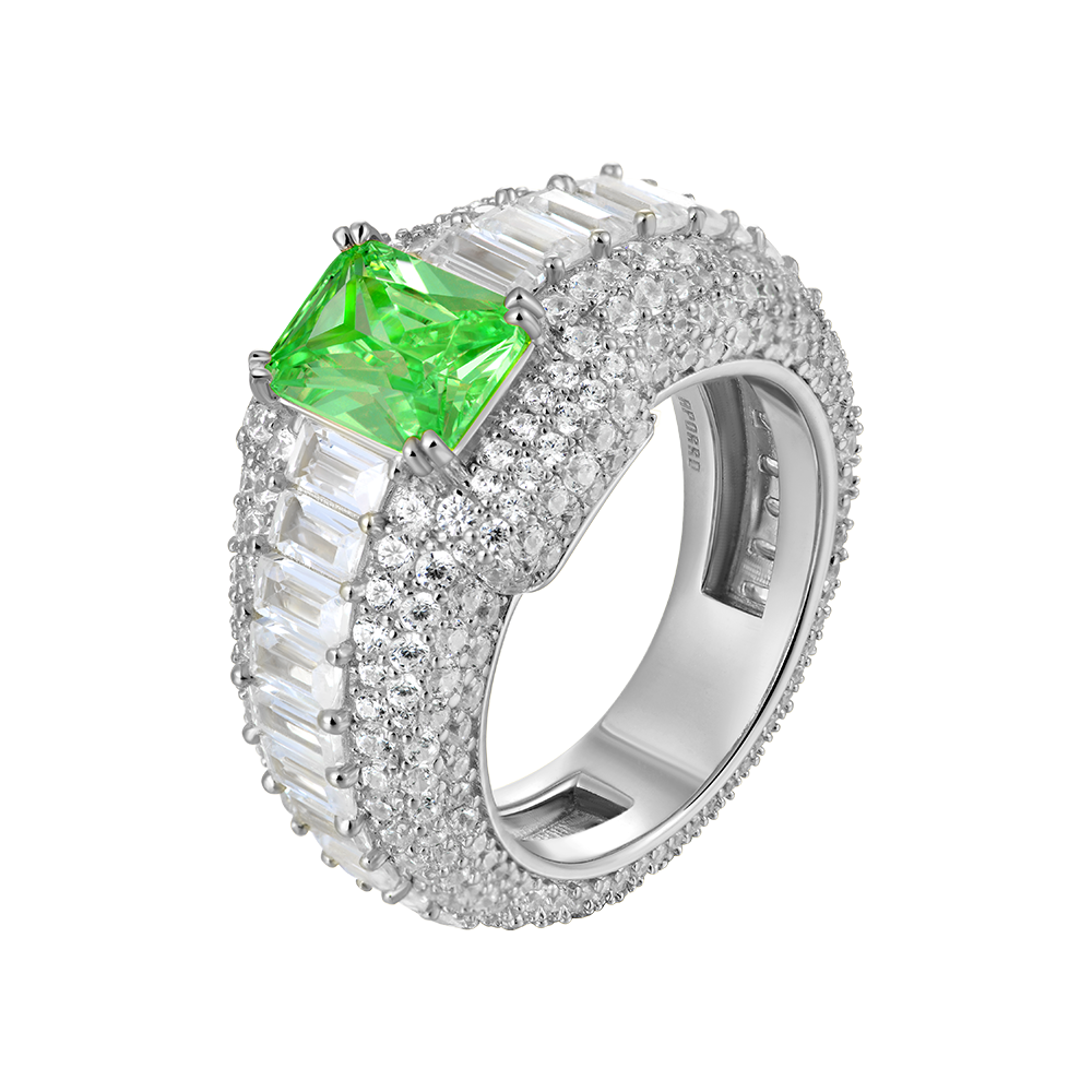 Custom Emerald Cut Ring