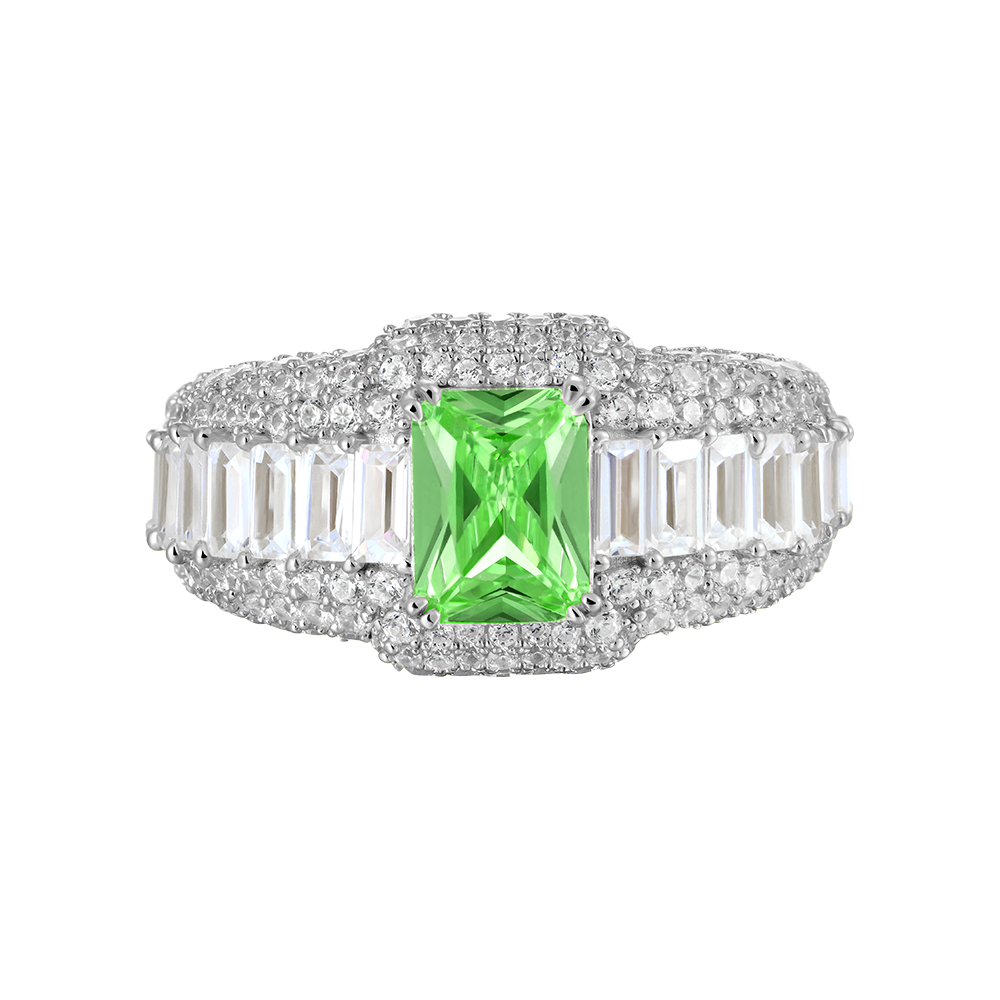 Custom Emerald Cut Ring