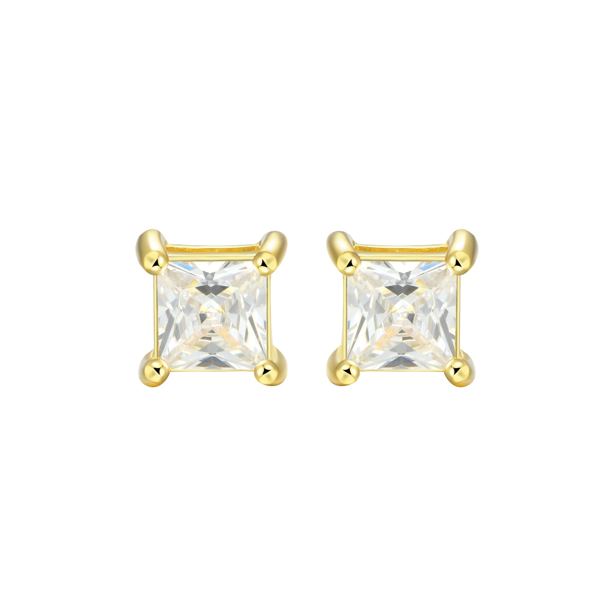 Custom Classic Moissanite Stud Earring