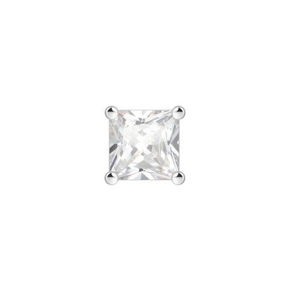 Custom Classic Moissanite Stud Earring