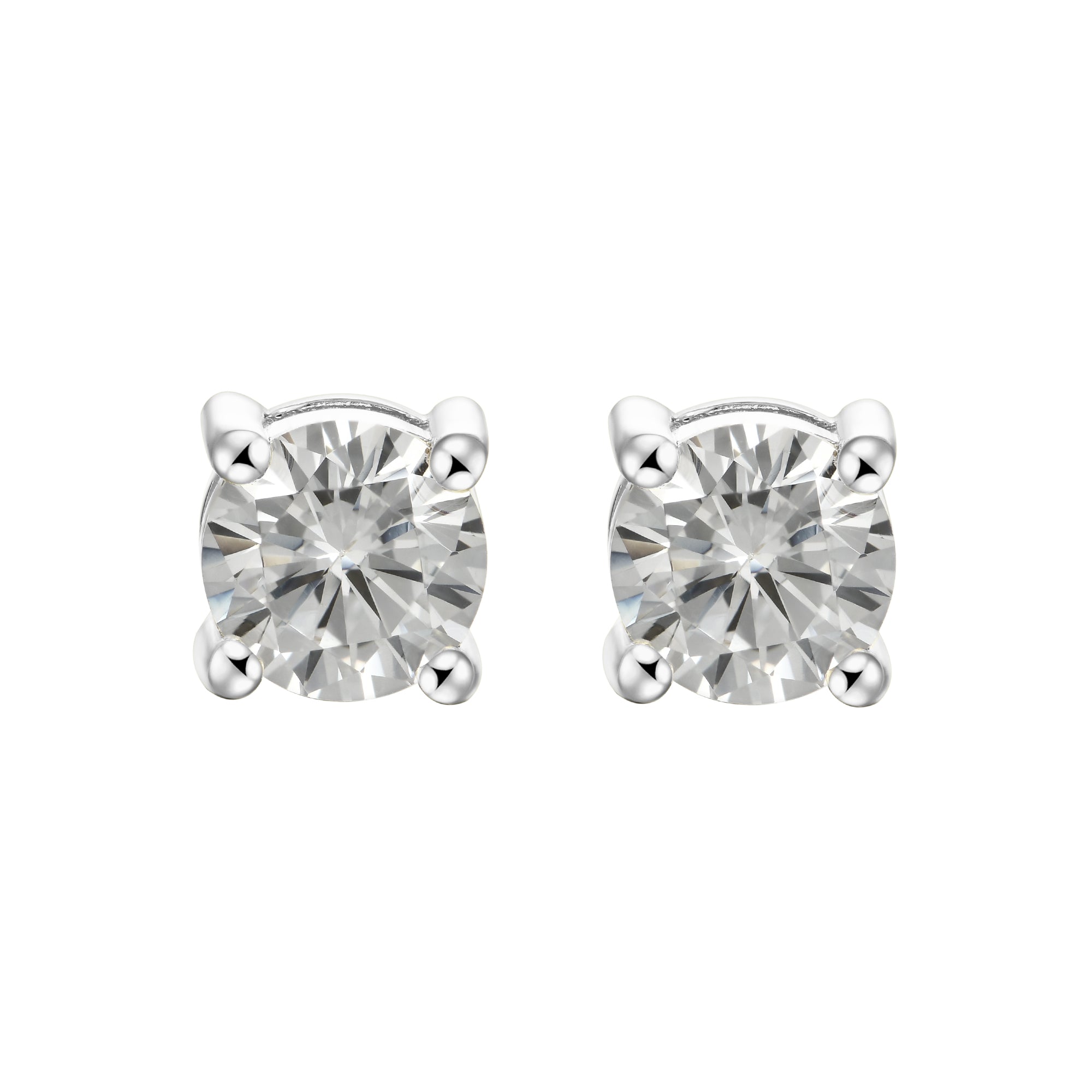 Custom Classic Moissanite Stud Earring