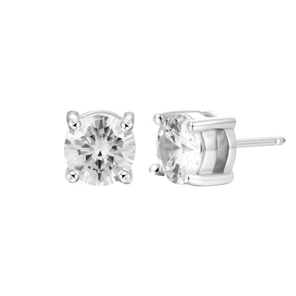 Custom Classic Moissanite Stud Earring