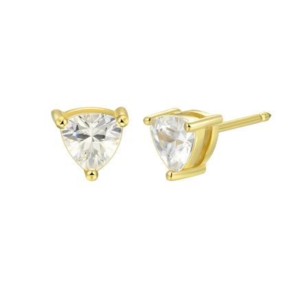 Custom Classic Moissanite Stud Earring