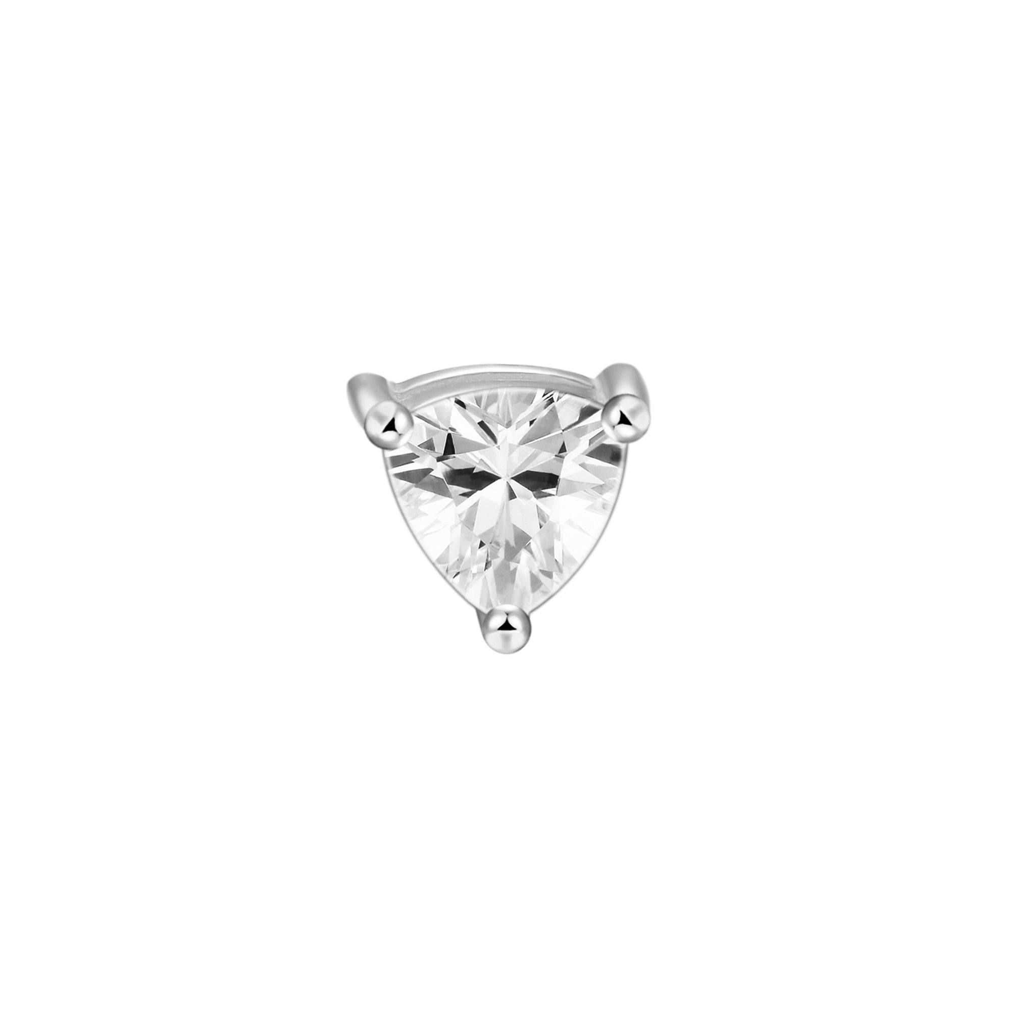 Custom Classic Moissanite Stud Earring