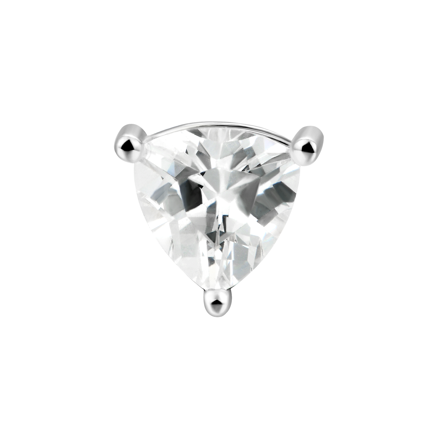 Custom Classic Moissanite Stud Earring